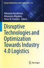 : Disruptive Technologies and Optimization Towards Industry 4.0 Logistics, Buch