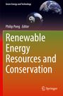 : Renewable Energy Resources and Conservation, Buch