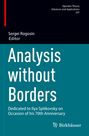 : Analysis without Borders, Buch