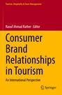 Titel: "Consumer Brand Relationships in Tourism". Gelbe und rote Buchcover mit dem Springer-Logo.