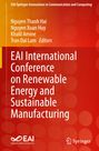 : EAI International Conference on Renewable Energy and Sustainable Manufacturing, Buch