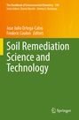 Titel: Soil Remediation Science and Technology. Autoren: Jose Julio Ortega-Calvo, Frederic Coulon. Grüne und orange Bereiche.