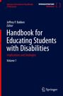: Handbook for Educating Students with Disabilities, Buch,Buch