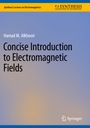 Titel: "Concise Introduction to Electromagnetic Fields". Autor: Hamad M. Alkhoori. Oben gelbe Leiste, Springer-Logo unten.
