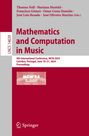 : Mathematics and Computation in Music, Buch