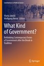 What Kind of Government?, Buch