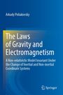 Titel: The Laws of Gravity and Electromagnetism. Autorenname: Arkady Poliakovsky. Blaues Cover mit Übergang zu Gelb und Springer-Logo.