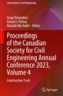 : Proceedings of the Canadian Society for Civil Engineering Annual Conference 2023, Volume 4, Buch