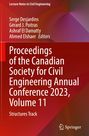 : Proceedings of the Canadian Society for Civil Engineering Annual Conference 2023, Volume 11, Buch