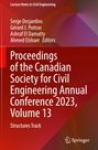 : Proceedings of the Canadian Society for Civil Engineering Annual Conference 2023, Volume 13, Buch