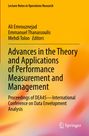 Text: "Lecture Notes in Operations Research. Advances in the Theory and Applications of Performance Measurement and Management." Unten rechts ist ein Springer-Logo auf orangem Hintergrund.