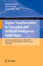 : Digital Transformation in Education and Artificial Intelligence Application, Buch