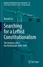Ronald Car: Searching for a Leftist Constitutionalism, Buch