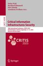 : Critical Information Infrastructures Security, Buch