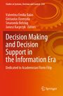 Decision Making and Decision Support in the Information Era, Buch