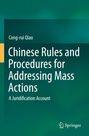 Titel: "Chinese Rules and Procedures for Addressing Mass Actions: A Juridification Account". Grün mit Springer-Logo.