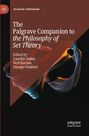 Titel: "The Palgrave Companion to the Philosophy of Set Theory". Herausgeber: Carolin Antos, Neil Barton, Giorgio Venturi. Dynamische, bunte Bänder auf dunklem Hintergrund.
