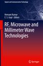 : RF, Microwave and Millimeter Wave Technologies, Buch