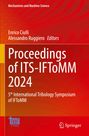 Text: Proceedings of ITS-IFToMM 2024, 5th International Tribology Symposium; roter Hintergrund mit Logos unten.
