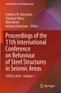 : Proceedings of the 11th International Conference on Behaviour of Steel Structures in Seismic Areas, Buch,Buch