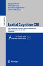 : Spatial Cognition XIII, Buch