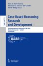 : Case-Based Reasoning Research and Development, Buch
