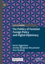 "The Politics of Feminist Foreign Policy and Digital Diplomacy." Autoren: Karin Aggestam, Annika Bergman Rosamond, Elsa Hedling. Geometrisches Muster.