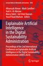 : Explainable Artificial Intelligence in the Digital Sustainability Administration, Buch