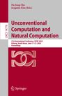 : Unconventional Computation and Natural Computation, Buch