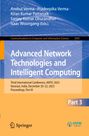 : Advanced Network Technologies and Intelligent Computing, Buch