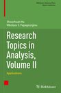 Nikolaos S. Papageorgiou: Research Topics in Analysis, Volume II, Buch