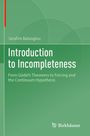 Serafim Batzoglou: Introduction to Incompleteness, Buch