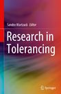 : Research in Tolerancing, Buch