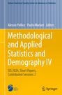 : Methodological and Applied Statistics and Demography IV, Buch