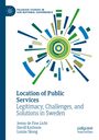 Jenny de Fine Licht: Location of Public Services, Buch