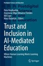 Buchtitel: "Trust and Inclusion in AI-Mediated Education". Blaue Buchcovergestaltung mit Autoren und Springer-Logo.