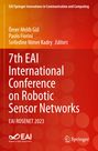 "7th EAI International Conference on Robotic Sensor Networks, EAI ROSENET 2023", rote Hintergrundfarbe mit Logos.