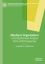 "Allyship in Organizations: A Comprehensive Analysis from a DEI Perspective" von Jacqueline H. Stephenson. Grüntöne, geometrisch.