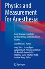 : Physics and Measurement for Anesthesia, Buch