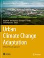 "Urban Climate Change Adaptation: A Nature-Based Approach." Luftaufnahme einer Stadt und ländlicher Umgebung. Springer-Logo.