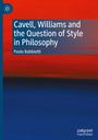 Paolo Babbiotti: Cavell, Williams and the Question of Style in Philosophy, Buch