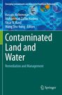 „Contaminated Land and Water: Remediation and Management“. Autorenliste oben. Wissenschaftliches Design mit Springer-Logo.