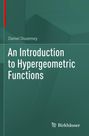 Titel: "An Introduction to Hypergeometric Functions." Autor: Daniel Duverney. Grüner Hintergrund, abstrakte Formen.