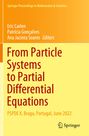 "From Particle Systems to Partial Differential Equations" in großen Buchstaben; darunter Springer-Logo.