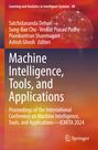 "Machine Intelligence, Tools, and Applications" in weißen Buchstaben auf rotem und orangem Hintergrund mit einem Gehirn.