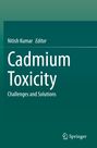 Nitish Kumar Editor, Cadmium Toxicity: Challenges and Solutions. Unten rechts ein Springer-Logo auf grünem Hintergrund.