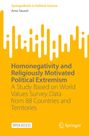 Arno Tausch: Homonegativity and Religiously Motivated Political Extremism, Buch