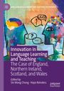 „Innovation in Language Learning and Teaching“ in großem Text. Bunte Köpfe mit Symbolen und Sprechblasen illustriert.