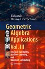 „Geometric Algebra Applications Vol. III“, Autor: Eduardo Bayro-Corrochano. Sci-Fi-Illustration mit Schaltkreisen.