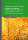 Ein Buchcover mit grünem Hintergrund: Titel über Indiens Wirtschaftsentwicklung, Autor: Sangaralingam Ramesh. Unten alte Karte.